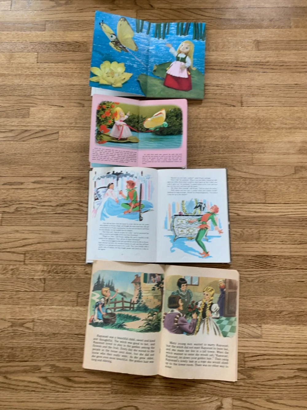 Vintage 1960s/70s 3D & Fairy Tale Lot (4) - Rare Shiba/Finland/Froebel-Kan